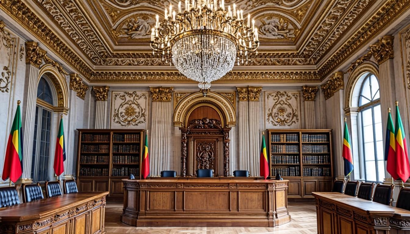 Salle d'audience de la Cour Suprême